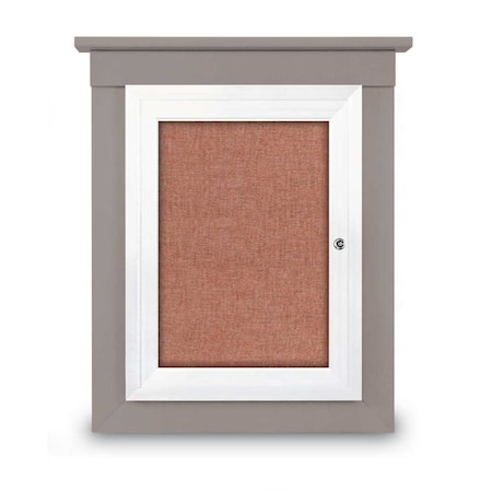 United Visual Products Sliding Glass Enclosed Letterboard, 72"x3 UV9007ACS-SATIN-BLACK